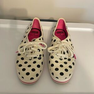 Kate Spade X Keds polka dot tennis shoes